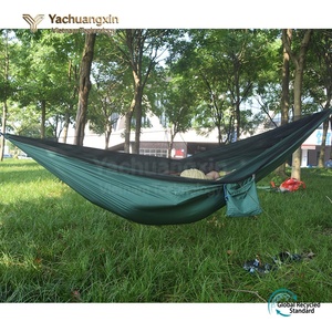 Mosquitera mejorada con diseño abrible, hamaca antimosquitos de apertura rápida automática, mosquitera doble para exteriores tipo paracaídas - Product Image 3