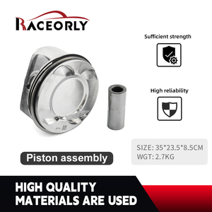 Juego de pistones RACEORLY 11257564335 de 85 mm 9.3:1 STD para <span class=keywords><strong>BMW</strong></span> <span class=keywords><strong>N52</strong></span> B30 3.0L E60 E87 E90 E92 <span class=keywords><strong>130i</strong></span> 330i 530Li tipo dividido - Product Image 4