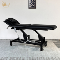 Table de chiropratique électrique professionnelle multi-sections à 2 moteurs, lit de physiothérapie pour clinique, réadaptation et chiropraticiens