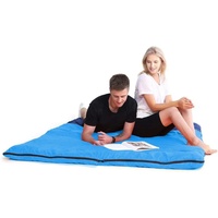 Sac de couchage familial chaud et gonflable à capuche, double largeur, trois saisons, imperméable en polyester pour le camping