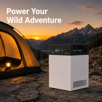Station d'alimentation portable tout-en-un 2 kWh, batterie LFP 6,4 V 314 Ah, 6000 cycles, pour alimentation d'urgence et cabine hors réseau