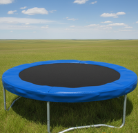 Bâche de trampoline industrielle en maille tricotée ignifuge enduite d'acrylique, résistante aux déchirures, en PVC épais, fabriquée en Chine