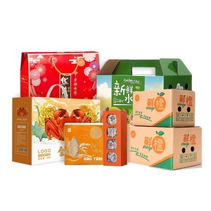 Bán Buôn Sang Trọng Hộp Các Tông Hải Sản Tủ Đông Hộp Quà Tặng Trái Cây Hộp Bao Bì Quà Tặng Sóng Đông Lạnh Hải Sản Vận Chuyển Hộp - Product Image 6