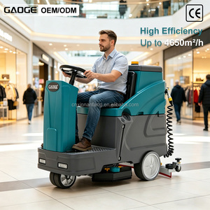 เครื่องขัดพื้นแบบนั่งขับ GAOGE X68 ใช้แบตเตอรี่ ขนาดใบปาด 900 มม. เครื่องขัดและดูดน้ำสำหรับงานพาณิชย์ เหมาะสำหรับห้างสรรพสินค้า - Product Image 1