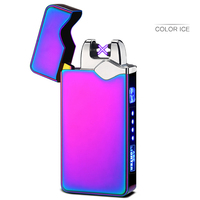 2024 Offre Spéciale pas cher cigarette cigare USB double arc électronique charge briquet