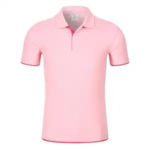 Tùy Chỉnh In Ấn Phụ Nữ Polo T Áo Sơ Mi Rắn Màu Sắc Thể Thao Giản Dị Cotton Đồng Bằng Golf Polo Áo Sơ Mi