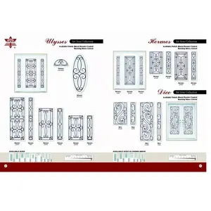 Kaca Dekoratif untuk Pintu