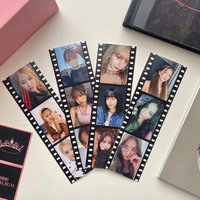 Marqueurs en plastique transparent personnalisés de haute qualité avec logo personnalisé pour la lecture, le bureau, l'école, la papeterie, la décoration, marque-pages en PVC