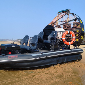 Aéronef amphibie à fond souple, <span class=keywords><strong>bateau</strong></span> de travail à moteur in-bord, navire de sauvetage d'urgence polyvalent, capacité de charge de 0,8T, 60 km/h - Product Image 6