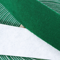 Ruban de recouvrement en velours vert personnalisable avec une forte adhérence pour les machines textiles et les machines d'impression et de teinture