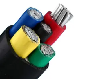 0.6/1 kV Multi-core cables XLPE insulated cable unarmoured with aluminum conductor cable 2x120 Chinese supplier
