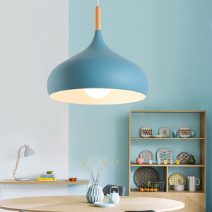 Macaron Pendant <b>Light</b> Led E26 Round Single Head Nordic Style For Salon Shop Restaurant Art Studio <b>Dining</b> Table - Product Image 4
