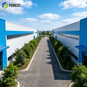 Centre de distribution préfabriqué haut de gamme, structure en acier robuste, atelier, entrepôt - Product Image 1