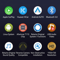 Layar Sentuh 12.3'' Apple Carplay Android AUTO GPS USB Sistem Linux untuk BMW Seri 3 2007-2011 (Model Dasar Tanpa Layar) Dashboard
