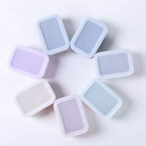 Multi-Functional Portable Storage <b>Box</b> Outdoor Travel Silicone Soap <b>Box</b> with Drain for Children's <b>Lunches</b> Cross-Border Product - Product Image 2