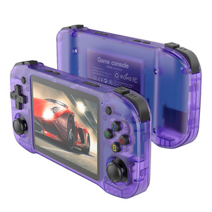 Máy chơi <span class=keywords><strong>game</strong></span> cầm tay R46H, màn hình HD 4.2 inch, hệ điều hành Linux, bộ nhớ 128G, Wifi, chơi <span class=keywords><strong>game</strong></span> cổ điển, kèm cần điều khiển, quà tặng cho trẻ em - Product Image 6