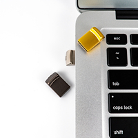 Lot de 5 clés USB SUNKANGKIE P-M03 Super Mini USB 2.0, petite taille, pour stockage et sauvegarde
