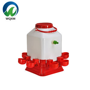 Abreuvoir à volaille en <span class=keywords><strong>plastique</strong></span> de grande capacité <span class=keywords><strong>10L</strong></span> avec bol à eau, nouveau modèle automatique et semi-automatique - Product Image 2