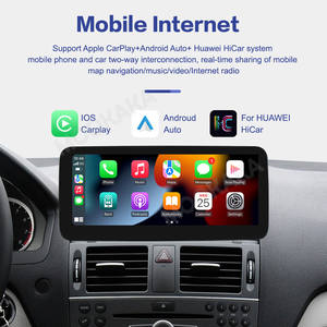 Écran sans fil CarPlay Linux Mookaka 12,3 pouces pour <span class=keywords><strong>Mercedes</strong></span> Benz <span class=keywords><strong>Classe</strong></span> <span class=keywords><strong>C</strong></span> W204 <span class=keywords><strong>2008</strong></span>-2010 <span class=keywords><strong>Autoradio</strong></span> NTG4.0 NTG5.0 - Product Image 4