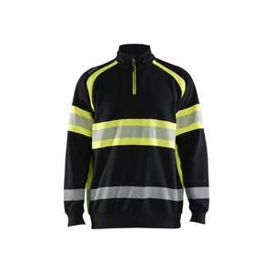 BLAKLADER-Suéter Hi-Vis 355311589933M Negro/Amarillo-EAN 7330509830796 ROPA DE TRABAJO DE 2017 - Product Image 1