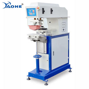 Single Color Tampografia 140mm Ink Cup <strong>Helmet</strong>/Container Printing Machine Pad Printer - Product Image 1