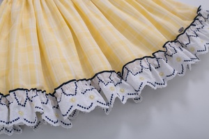 PETTIGIRL niños vestido de verano sin mangas vestido amarillo Niños Niñas Ropa con desgaste de la cabeza - Product Image 5