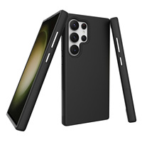 Étui de téléphone portable antichoc en TPU souple et PC combiné, design triangulaire, anti-rayures, pour Samsung Galaxy S25 Ultra