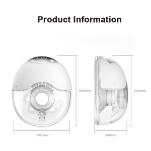 Yüksek kalite taşınabilir Mini seyahat BPA içermeyen akıllı 12 seviye giyilebilir göğüs pompası anneler süt pompalama için - Product Image 3