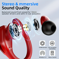 2025 Kedatangan Baru BX27 Wireless Original Tws Earbuds Tahan Air TANPA Peredam Kebisingan Gaming in Ear Earphones