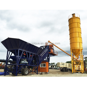 Yhzs35 hiệu suất cao xây dựng TRỘN BÊ TÔNG nhà máy di động kéo di động trạm trộn nhà máy để bán - Product Image 1