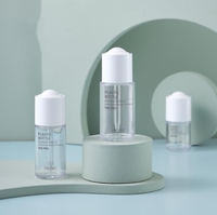 Flacons compte-gouttes en plastique transparent blanc de 20 ml, 30 ml, 50 ml, emballage portable, flacons pour essence liquide, huile essentielle, cosmétiques