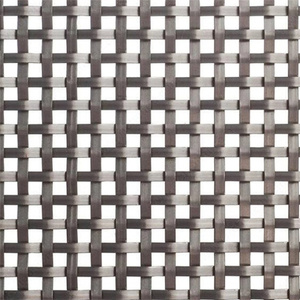 Rideaux décoratifs en treillis métallique tissé avec services de découpe et de pliage de bobines d'aluminium anti-corrosion - Product Image 2