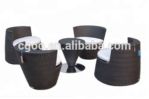 de Jardín huevo sillas ahorro de espacio de comedor mesa de comedor y sillas de <span class=keywords><strong>Bistro</strong></span> muebles de mesa y sillas de jardín - Product Image 4