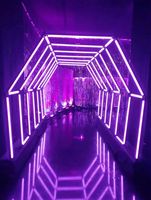 360 degrés 3D Led Pixel Tube Party Stage Lights pour Stage Party Led Tunnel