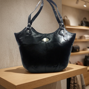 Genuine Leather Ladies Luxury Waterproof Durable Lightweight Eco-Friendly Soft Clutch Zipper Closure Cross-Body Dual Strap 3L+ - Product Image 5