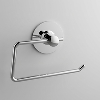 Ensemble d'accessoires de salle de bain mural moderne et simple Z-16900 – Complet avec barre porte-serviettes, anneau porte-serviettes et crochet