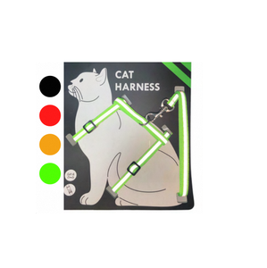 Arnés Reflectante Premium para Gatos, Conjunto Ajustable y Cómodo para Pasear Mascotas, para Aventuras Seguras al Aire Libre - Product Image 3