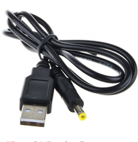 Kabel pengisi daya 2025 untuk PSP 2000 3000, kabel pengisi daya daya USB 2 dalam 1 untuk PSP2000 3000 konsol Game