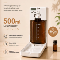 Diffuseur de parfum mural 500 ml pour salle de bain, appareil de diffusion d'huiles parfumées pour la maison
