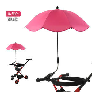 LS03 sunday Contrôle manuel <span class=keywords><strong>de</strong></span> l'extérieur Poussette pour bébé Parapluie Protection UV Parasol Cartoon Design pour enfants - Product Image 5