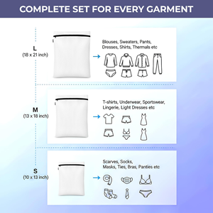 ถุงซักผ้าตาข่ายเนื้อผ้าอย่างดีคุณภาพสูง พิมพ์โลโก้ตามสั่ง ขายส่ง - Product Image 2