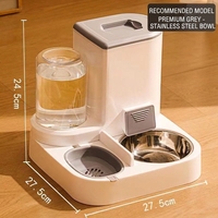 Nouveau distributeur d'eau automatique pour animaux de compagnie distributeur d'eau 2 en 1 bol pour chat et chien fournitures pour animaux de compagnie