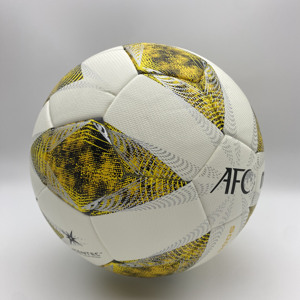 Ballon de football professionnel de taille 5, conforme aux normes <span class=keywords><strong>FIFA</strong></span>, en cuir premium, thermocollé, avec logo personnalisé, pour les compétitions - Product Image 3