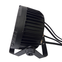 Lampu Sorot LED Wash Par 6in1 RGBWA UV 18x18W Tahan Air IP65 Daya Tinggi DMX512 untuk DJ, Disko, Acara, Taman, Panggung, Uplight