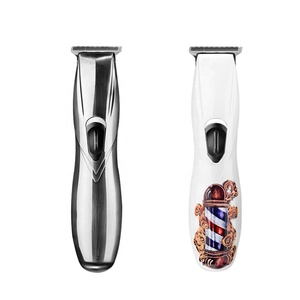 D8 professionnel électrique <span class=keywords><strong>cheveux</strong></span> pour tondeuse nouvellement conçu 110-240V USB blanc argent Machine de découpe pour maison hôtel tondeuse à <span class=keywords><strong>cheveux</strong></span> - Product Image 1