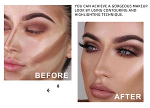 Corrector líquido mate natural impecable esculpido, crema de base de fácil uso para cubrir los poros, brillo, control de aceite, Cosméticos de maquillaje - Product Image 3