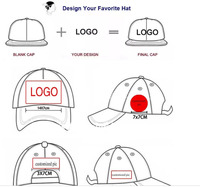 OEM/ODM Casquette de haute qualité à 6 panneaux avec logo personnalisable Casquette de baseball à bord incurvé 3D à la mode Offre Spéciale Casquette à broderie personnalisée