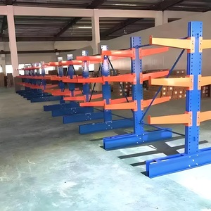 Thép <span class=keywords><strong>cantilever</strong></span> kệ cho vật liệu xây dựng hai mặt Giải pháp lưu trữ khả năng chịu tải cao - Product Image 6