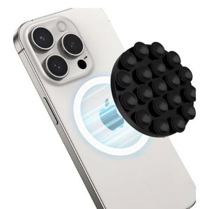 Ventouse magnétique pour téléphone, support de douche antidérapant, miroir d'aspiration en silicone mains libres pour selfies et vidéos Tiktok - Product Image 4