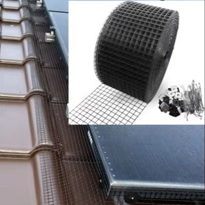 Malla de Protección para Paneles Solares de Acero Tratado Térmicamente de 1.0 mm con Recubrimiento de PVC, <span class=keywords><strong>Kit</strong></span> de Fácil Instalación con 60 Clips, Protección Contra Pájaros, Rejilla para Cercas y Puertas - Product Image 1